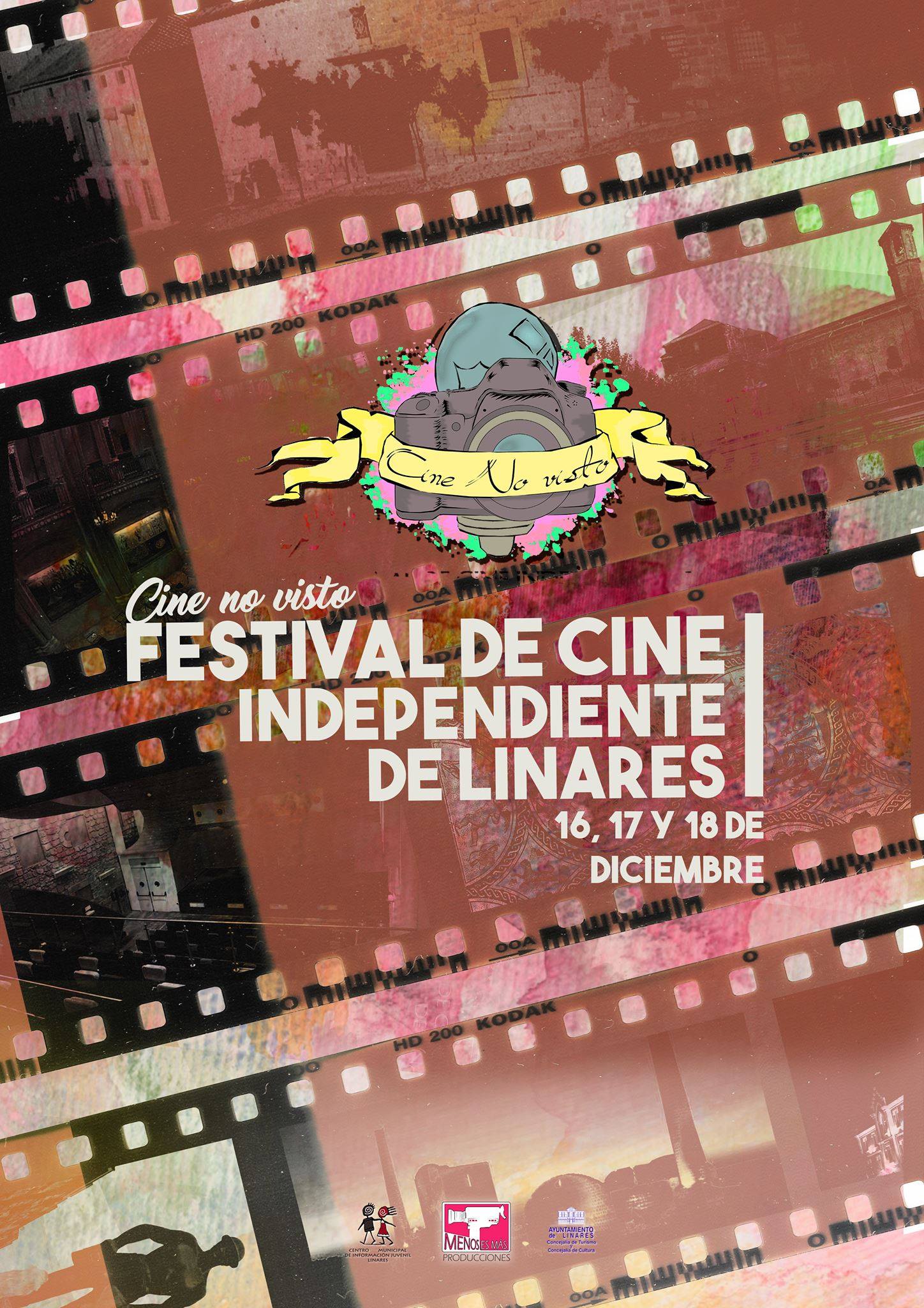 Cartel de la primera edición del Festival de Cine No Visto.
